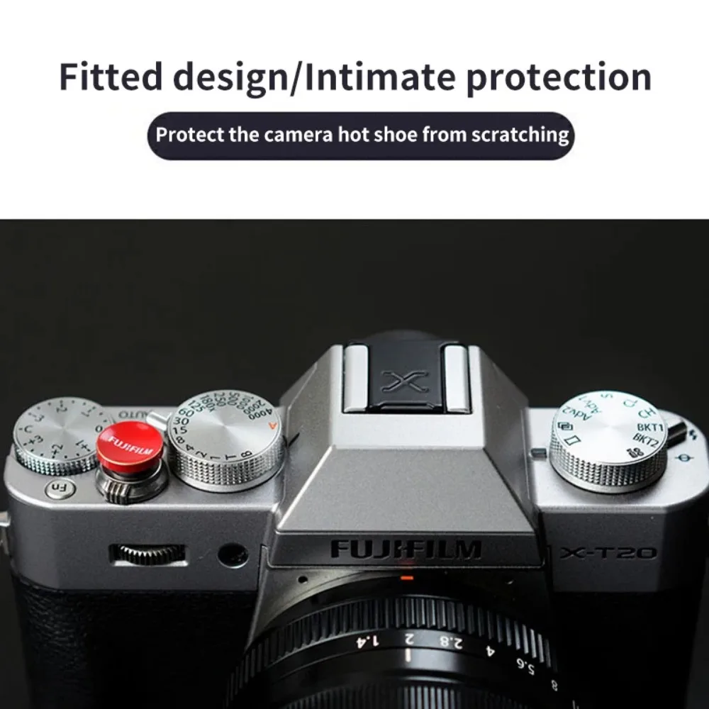 Fuji Camera X Hot Shoe Cover SLR Camera Universal Metal Hot Shoe Protector Dustproof Hot Shoe Cap Camera Protective Cover