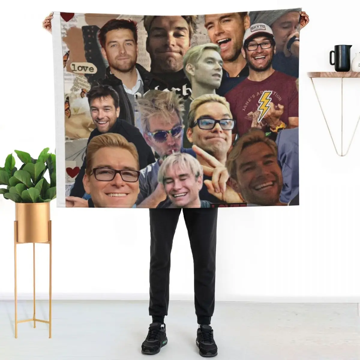 Antony Starr for you Throw Blanket Designers Soft Plaid Bed Single Blankets For Sofas anime Blankets