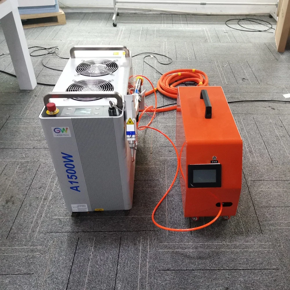 2026 1.5kw air Cooling Handheld Fiber Laser Welder Gw Laser Weld 1500w Gw Laser Welding Machine Without Water Chiller
