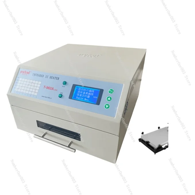 

Небольшая паяльная машина для оплавления Pratt & Whitney T-962A Интеллектуальная паяльная инфракрасная электронная компонента PCB Настольный ящик