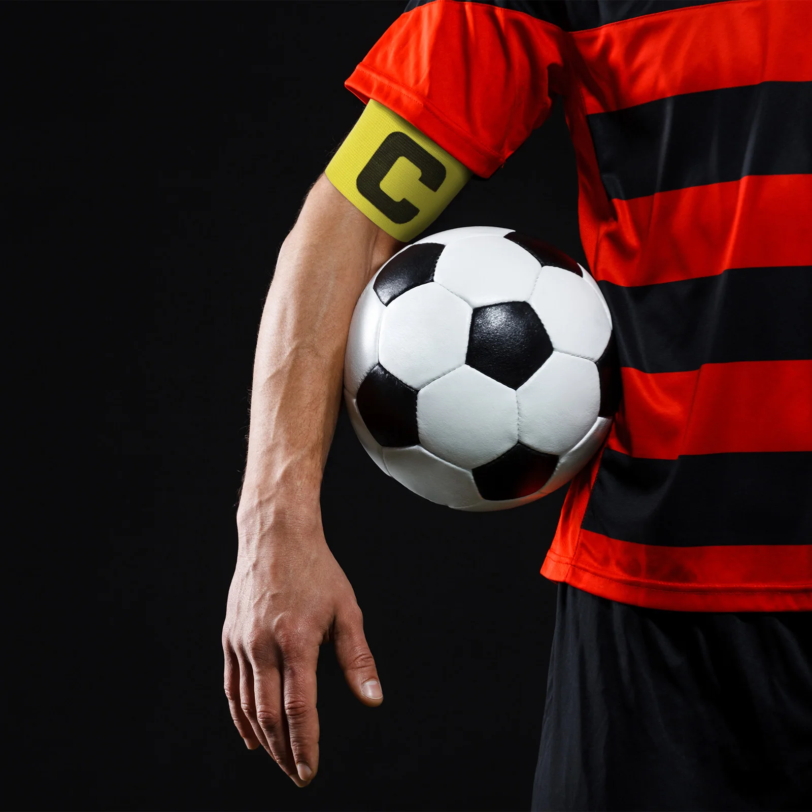 

Captain Armband Match Soccer Football Youth Adjustable Boys Sports Bands Soccer Captain Bands Arm Sleeves Wristbands