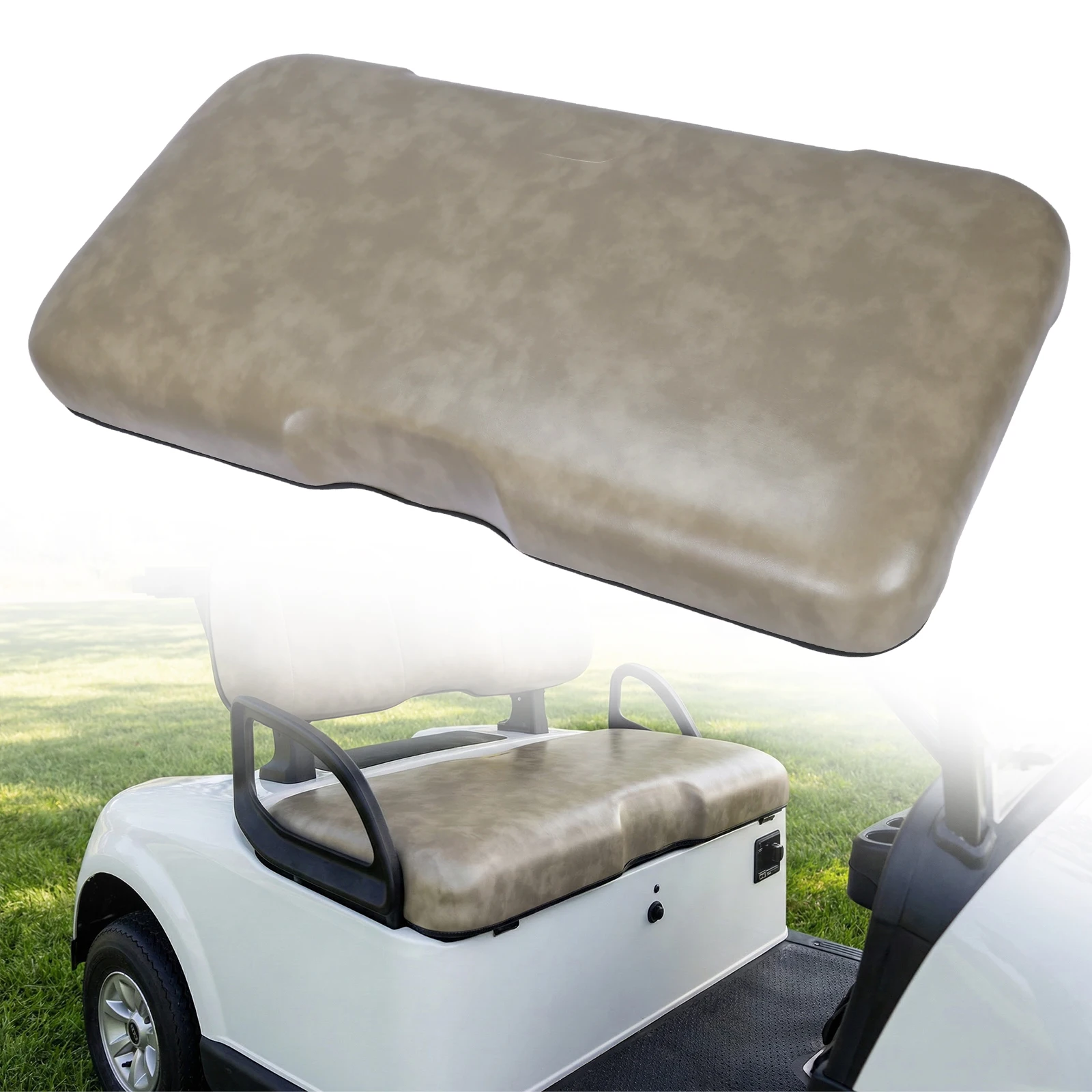 

Подушка для переднего сиденья гольф-кара, совместимая с моделями EZGO RXV 2008 года и новее, с крепежным комплектом в комплекте.