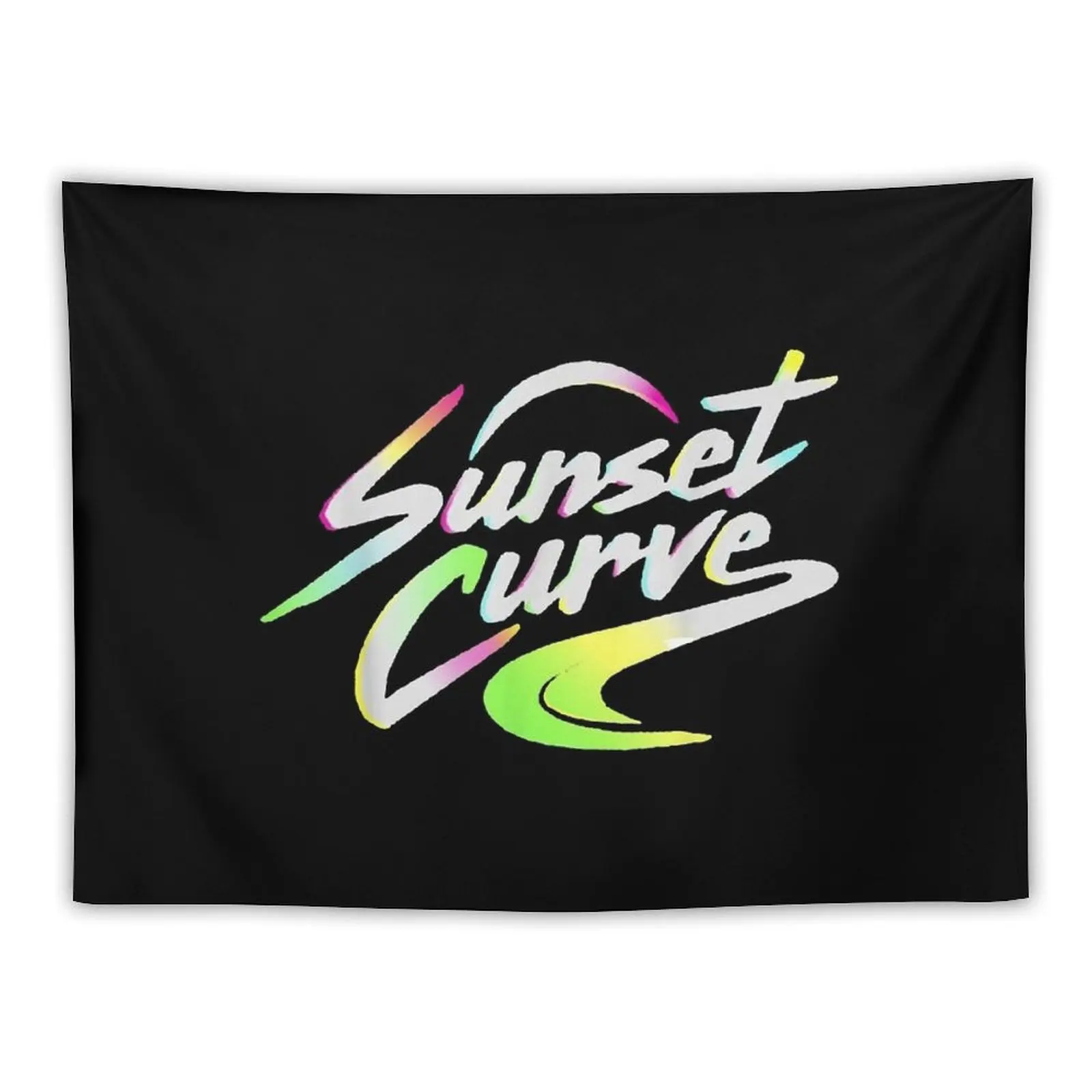 

Sunset Curve Tapestry Aesthetic Room Decoration Decoration For Rooms Home Supplies Tapestry