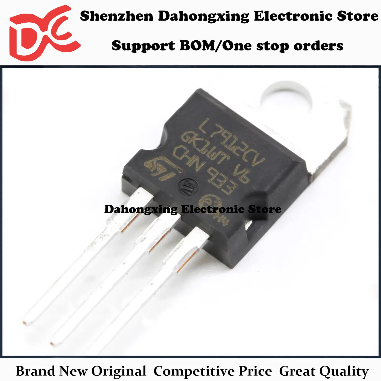 

New Original 10Pcs L7912CV L7912 TO-220 Three-terminal Voltage Regulator Transistor Electronic Components Great Quality