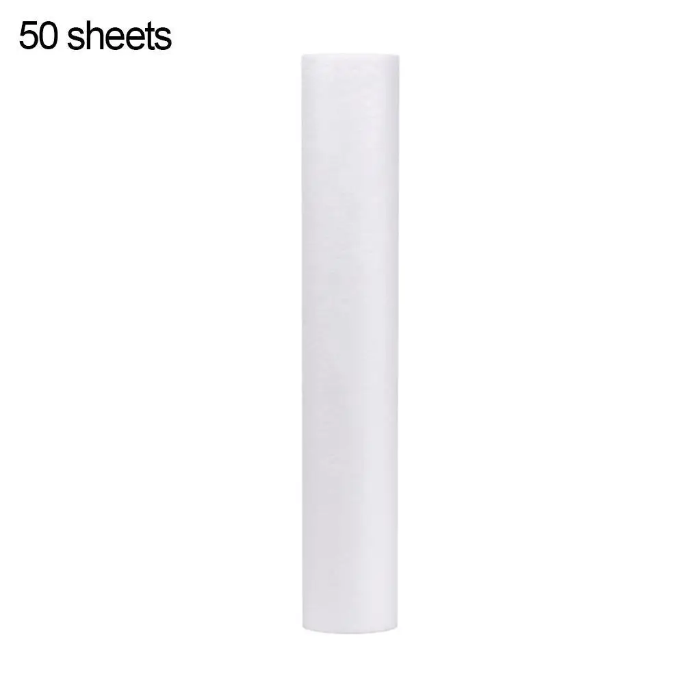 50pcs Disposable Spa Massage Mattress Sheets Salon Massage Bed Sheets Non-Woven Headrest Paper Roll Table Cover Tattoo Supply