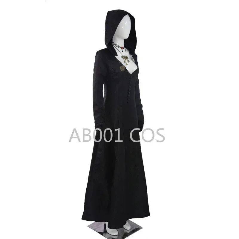 

qq273 Game Village Cosplay Costume for Women, Vampire Dress for Adults, Halloween Clothing, Lady, Dimitrescu, Daughter