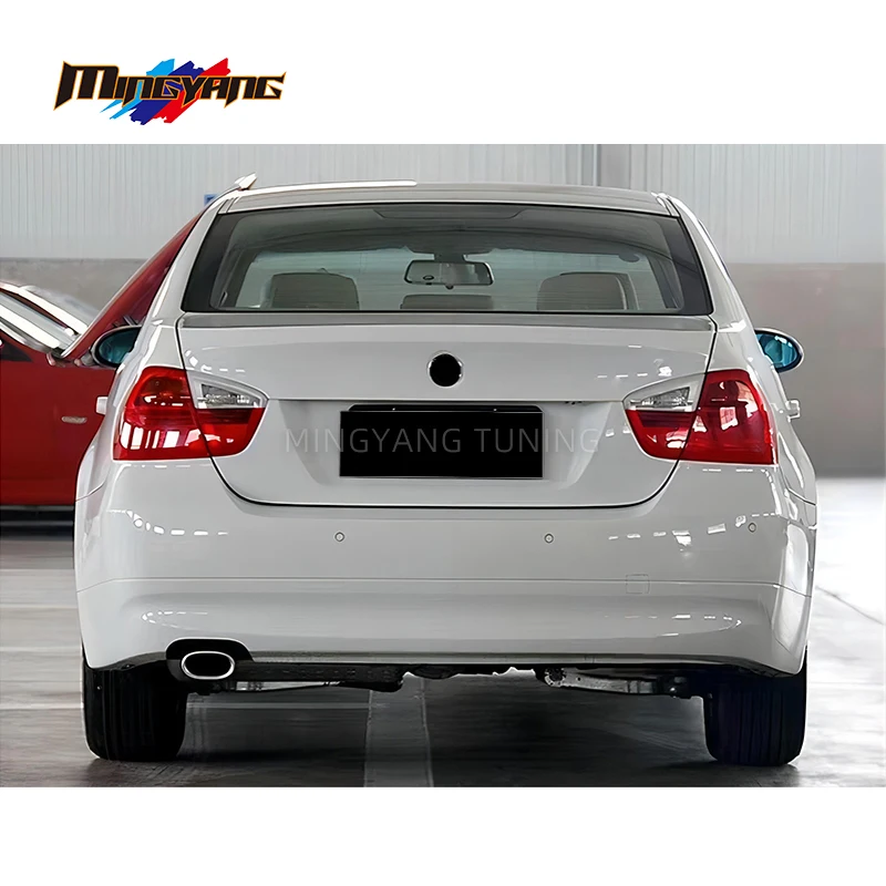 Modificación de plástico PP E90 2005-2008, actualización M4, diseño de parachoques de coche, accesorios, faldón lateral de capó para carrocería Serie 3 E90