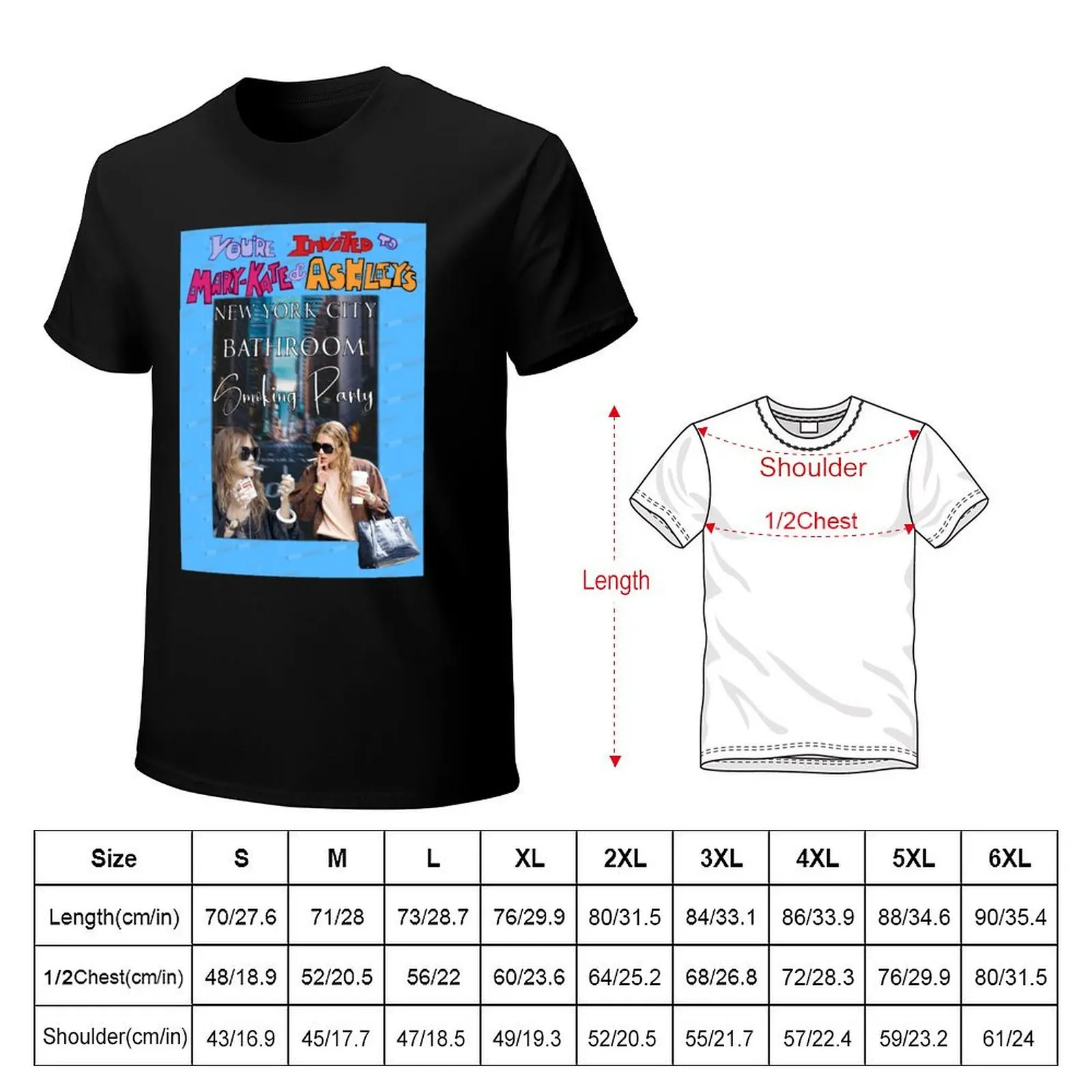 You’re Invited to Mary-Kate and Ashley Olsen’s T-Shirt t shirts for man graphic tees T-Shirt