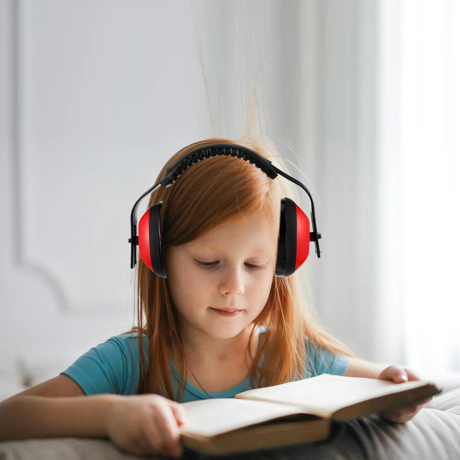 1 زوج إلغاء يفشل للبالغين قابل للتعديل الصوت حجب حماية السمع الحد من الضوضاء سلامة غطاء للأذنين المهنية #2