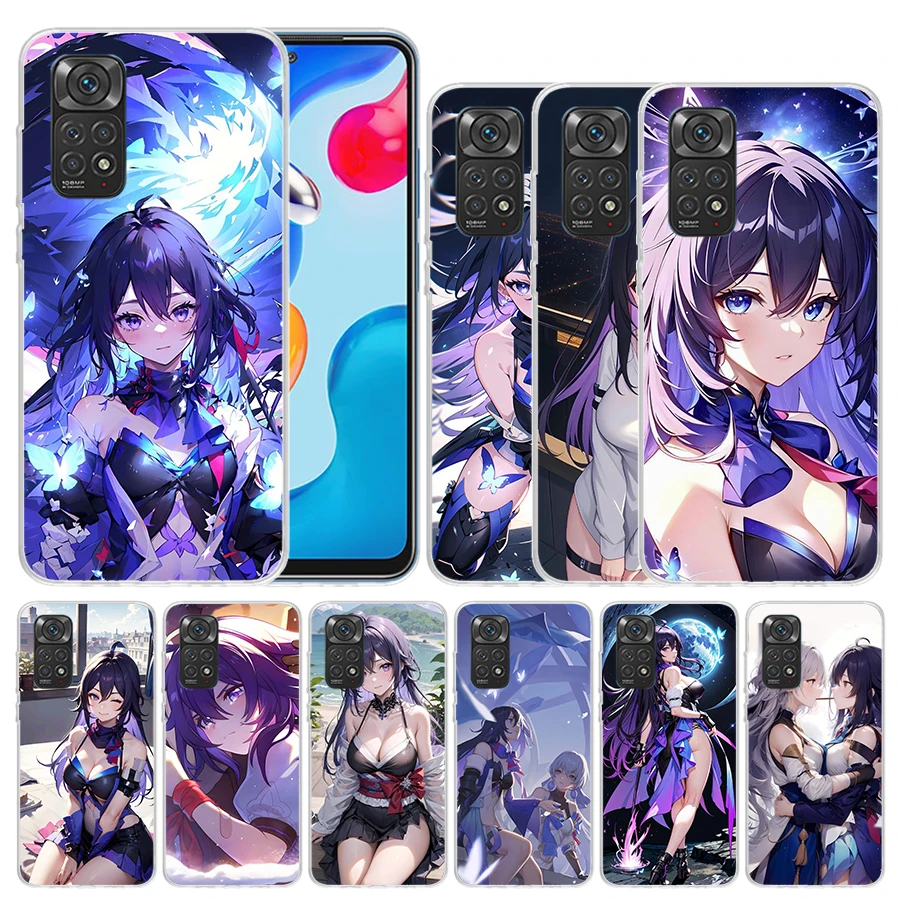 Honkai Star Rail Seele Cover for Xiaomi Redmi Note 12 12S 13 11S 11T 11E 10S 10 Pro Phone Case Print 11 9S 9 9T 8 8T 7 Plus Coqu