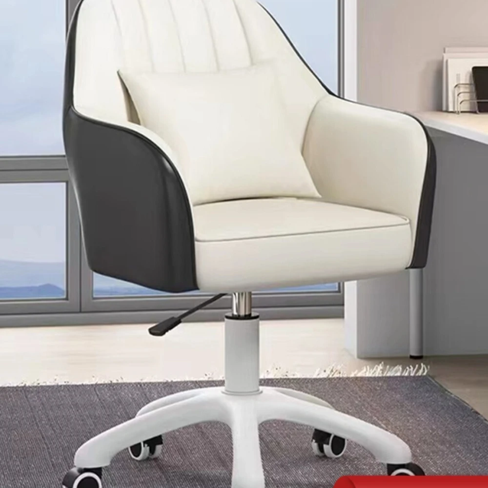 Nordic Home Computer Chair Office Book Desk Chair Sliding Wheelchair Dormitory Lifting Sofa Comfortable Bedroom