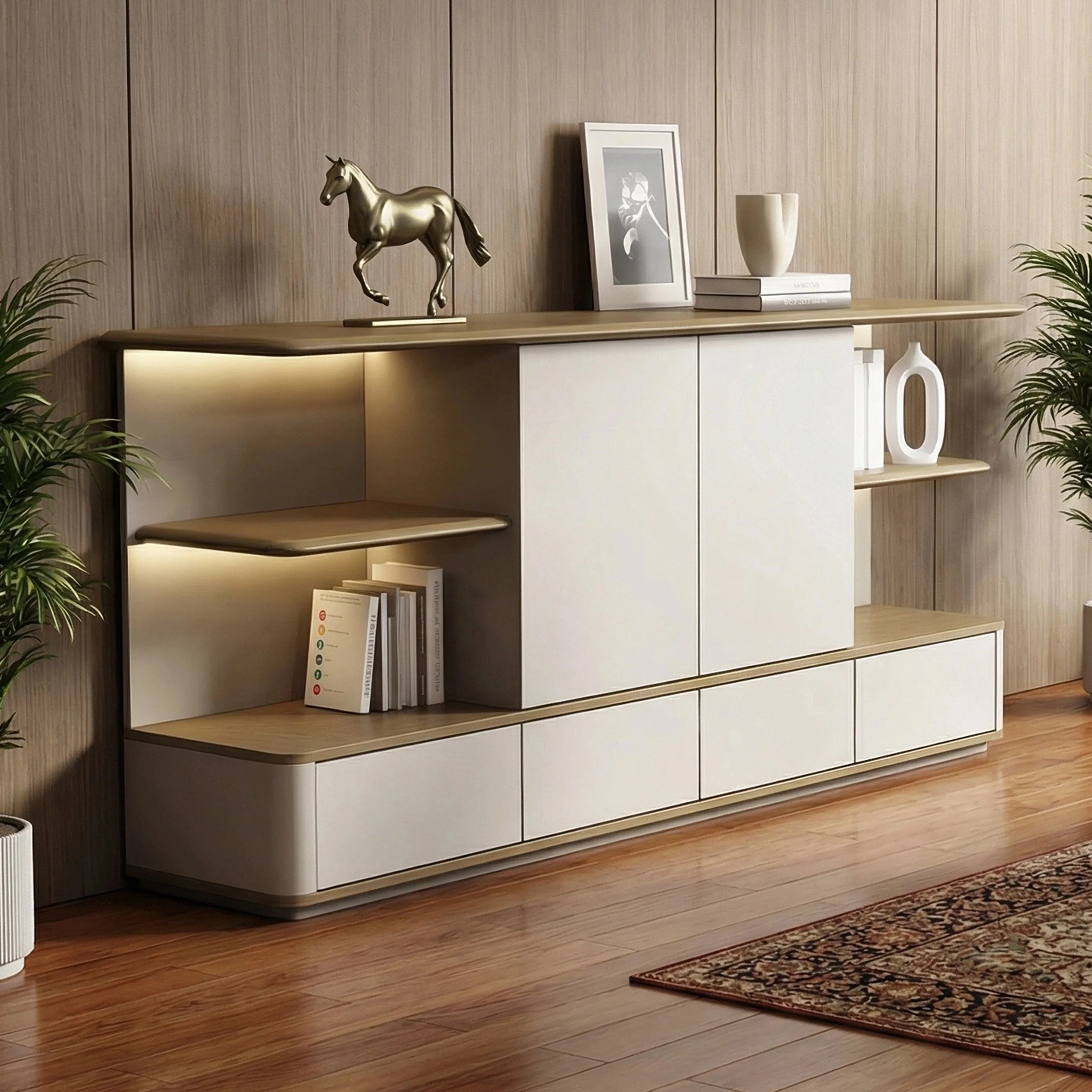 ！@Executive File Cabinet Brand Printing Available for Corporate CEO Offices & Brand Promotion Display Areas
