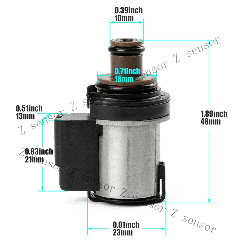 Z+ New Fit for Subaru Lineartronic CVT TR580 690 Torque Converter Lock-Up Solenoid