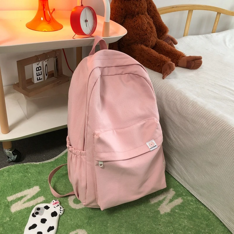 Women Backpack Canvas Travel Bag Bookbag Student Schoolbag for Teenage Girls Boy