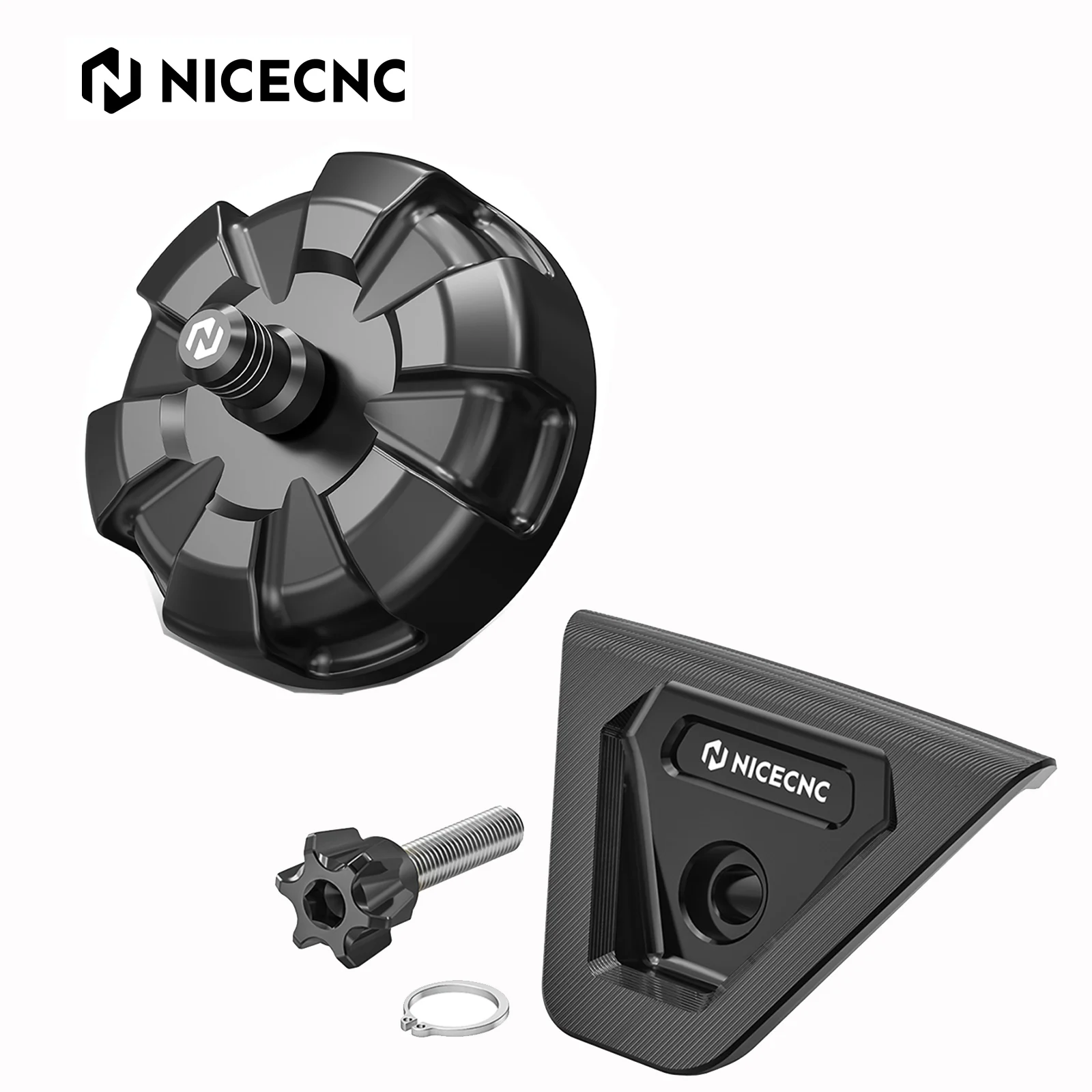 NICECNC Für KTM EXC 300 EXCF 350 XCW 500 XC-W 300 XCF 250 XCF-W 450 XW-F 450 XC 300 2024-2026 Tankdeckel & Sitzabdeckung – Detail 15