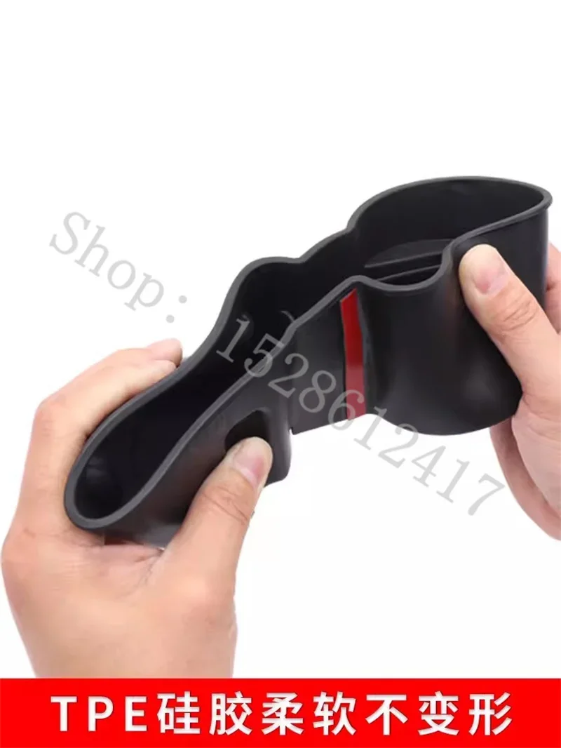 Central control water cup holder modified gear water cup slot frame limiter storage box For Nissan X-trail T33 2021-2023