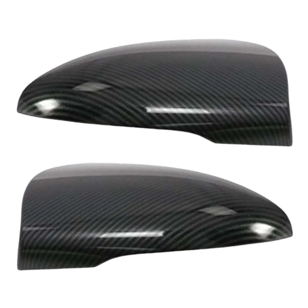 Car Upgrade For Hyundai i20 i20N 2020-2021 Chrome Silver Carbon Fiber Door Mirror Cover Car Styling Accessories
