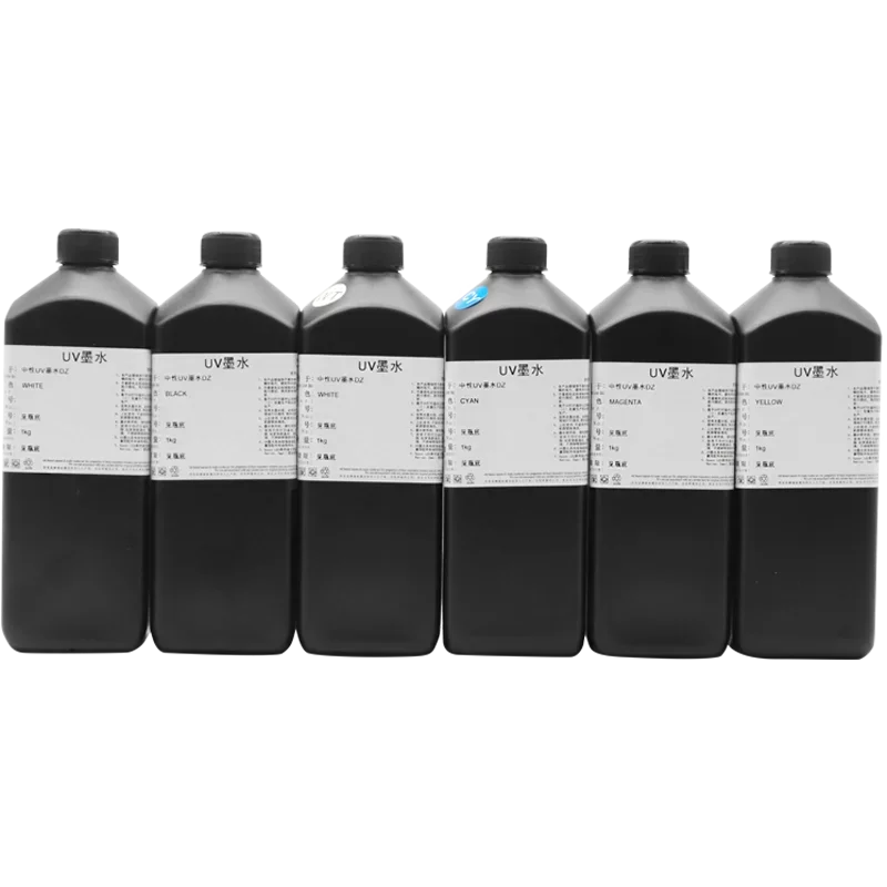 1000ML Bottle LED UV Ink For Epson L800 L805 L1800 R290 R330 1390 1400 4800 4880 7800 7880 TX800 XP600 XP300 Inkjet UV Printer