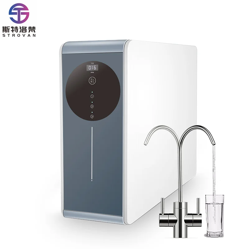 

STLF ZJW 400 500 600 Gpd OEM Purificador De Agua Home Under Sink Tap RO Water Purifier Dispenser Reverse Osmosis System Water Fi