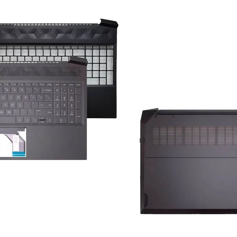 

New For 15-EC TPN-Q229 Notebook Computer Screen Back Cover Palm Pad Keyboard Bottom Cover Hinge
