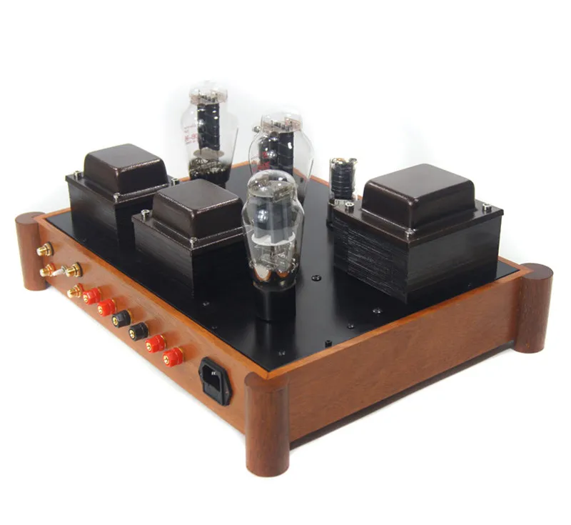 Neueste Log abgerundete Ecken 9w * 2 Stereo 6 j8p push 300b Vakuum röhre 5 u4g Gleich richter single-ended Klasse a hifi home audio verstärker