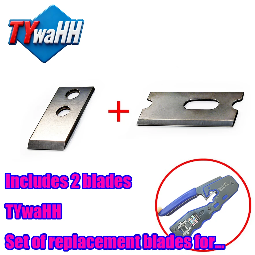 

Cutter Blade RJ11 RJ45 crimper Crimping Cable pressing line clamp pliers tongs HY1600C