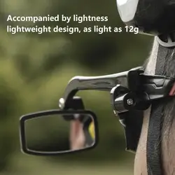 Cycling Eyeglass Rear View Mirrors bike Helmet rearview mirror Adjustabe Glasses Riding Mirrors for cycling Bike Rear View Glass