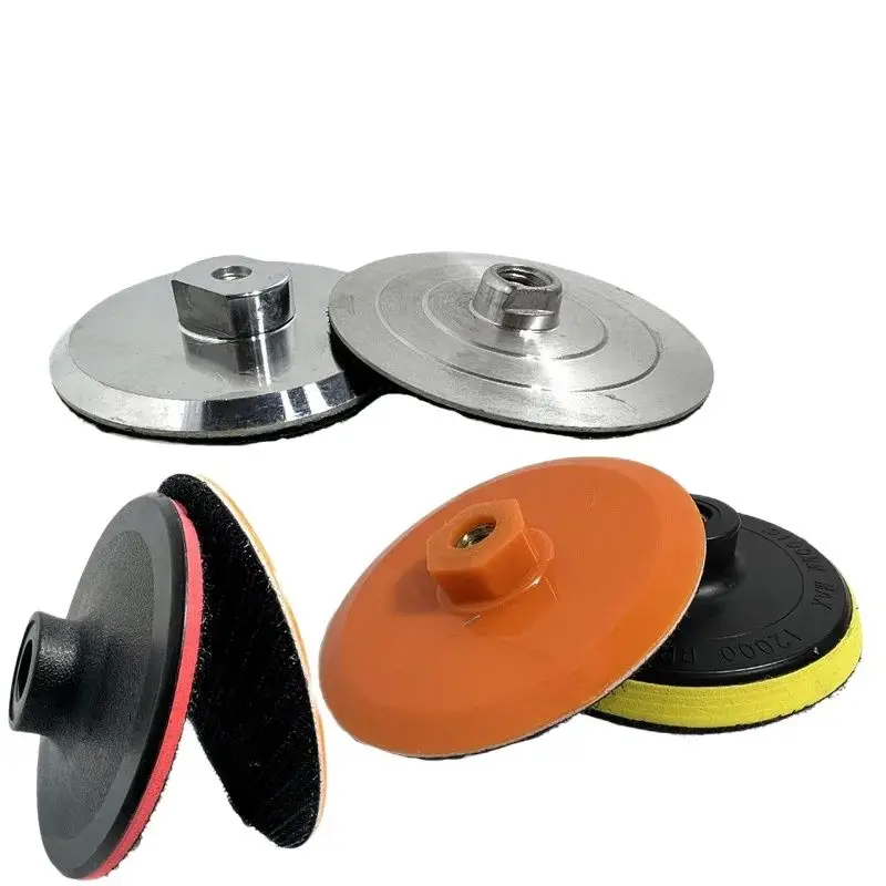 

Stone Abrasive Pads Diamond Polishing Pads Self-adhesive Disk Connector Rubber Soft Adhesive Disk Angle Grinder Grinding Sucker