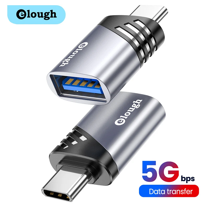 

Адаптер Elough USB 3,0 Type C OTG, переходник с USB C «папа» на Micro USB «Мама», конвертер для Macbook, Samsung, Huawei, Xiaomi Type C на USB OTG，USB3.0 to Type-c,Type-c to USB,Micro to type -c