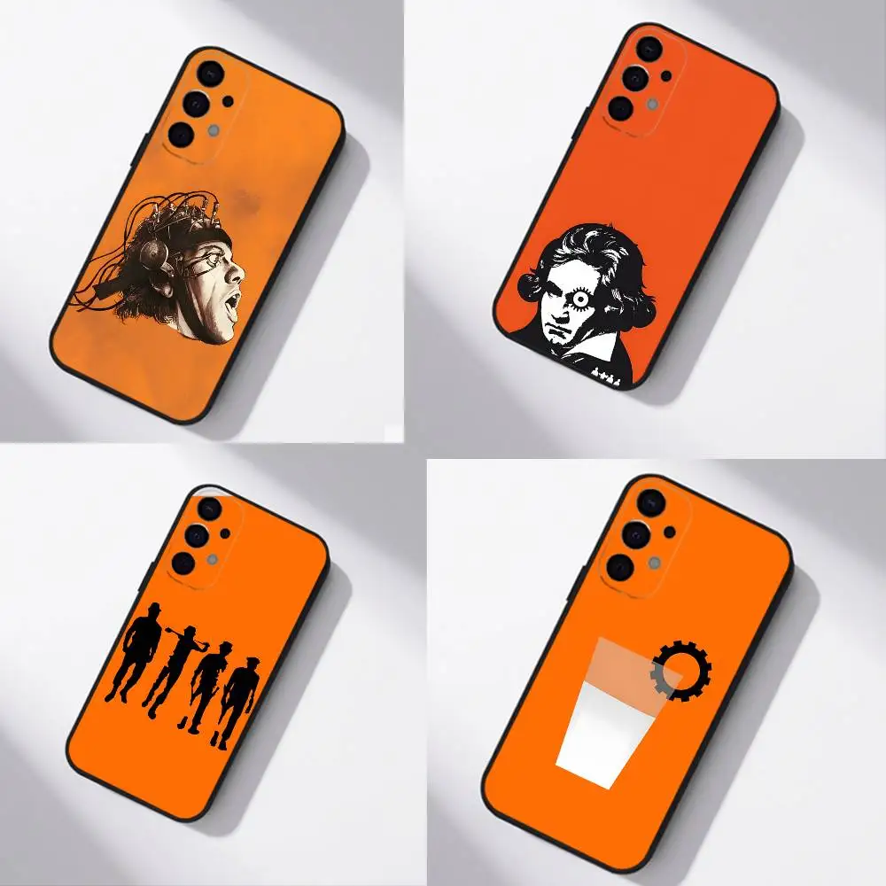 

A C-Clockwork O-Orange Phone Case For Samsung S26,S25,S24,S21,S22,S23,S30,Ultra,S20,Plus,Fe,Lite,5G Black Cover