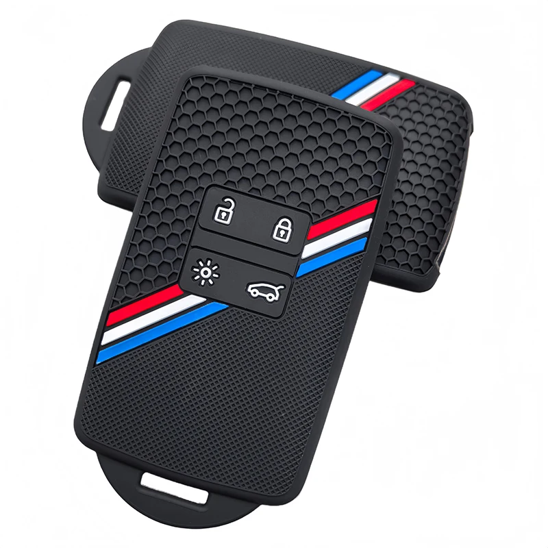Funda de silicona para llave de coche, para Alpine A290 GTS A110 Espace Austral Duster Lodgy Spring Koleos Captur Rafale
