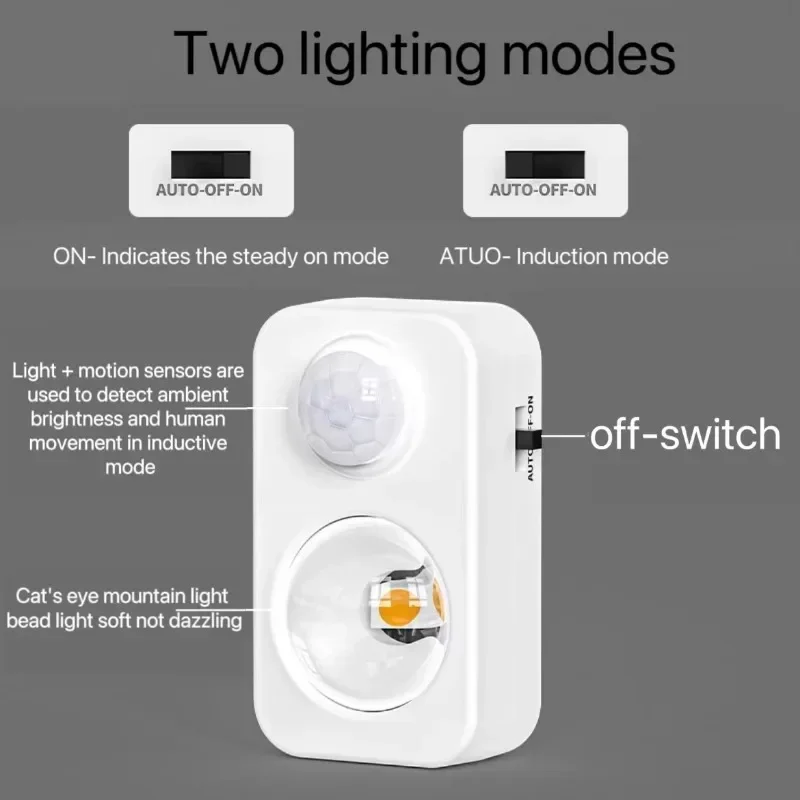 Xiaomi Night Lamp With Motion Sensor USB Rechargeable Under Cabinet Light Sunset LED Projector For Bedroom Lamp Bedside Table