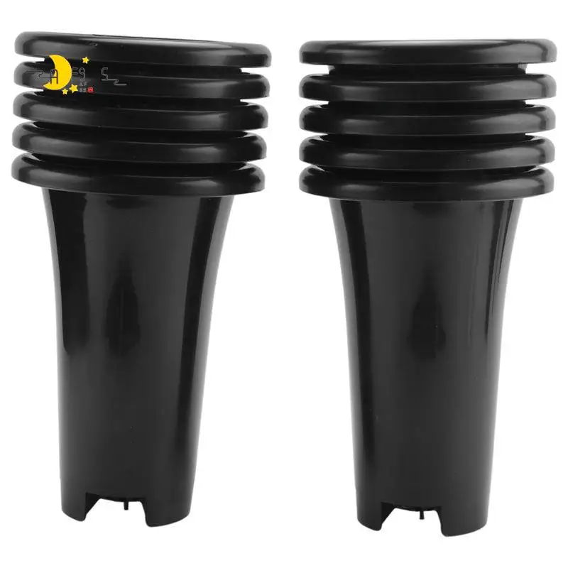 

AF95-10 шт. пластиковые глубокие детские горшки для растений, толстые стабильные высокие горшки для деревьев, многоразовые высокие горшки-контейнеры для рассады, глубокие