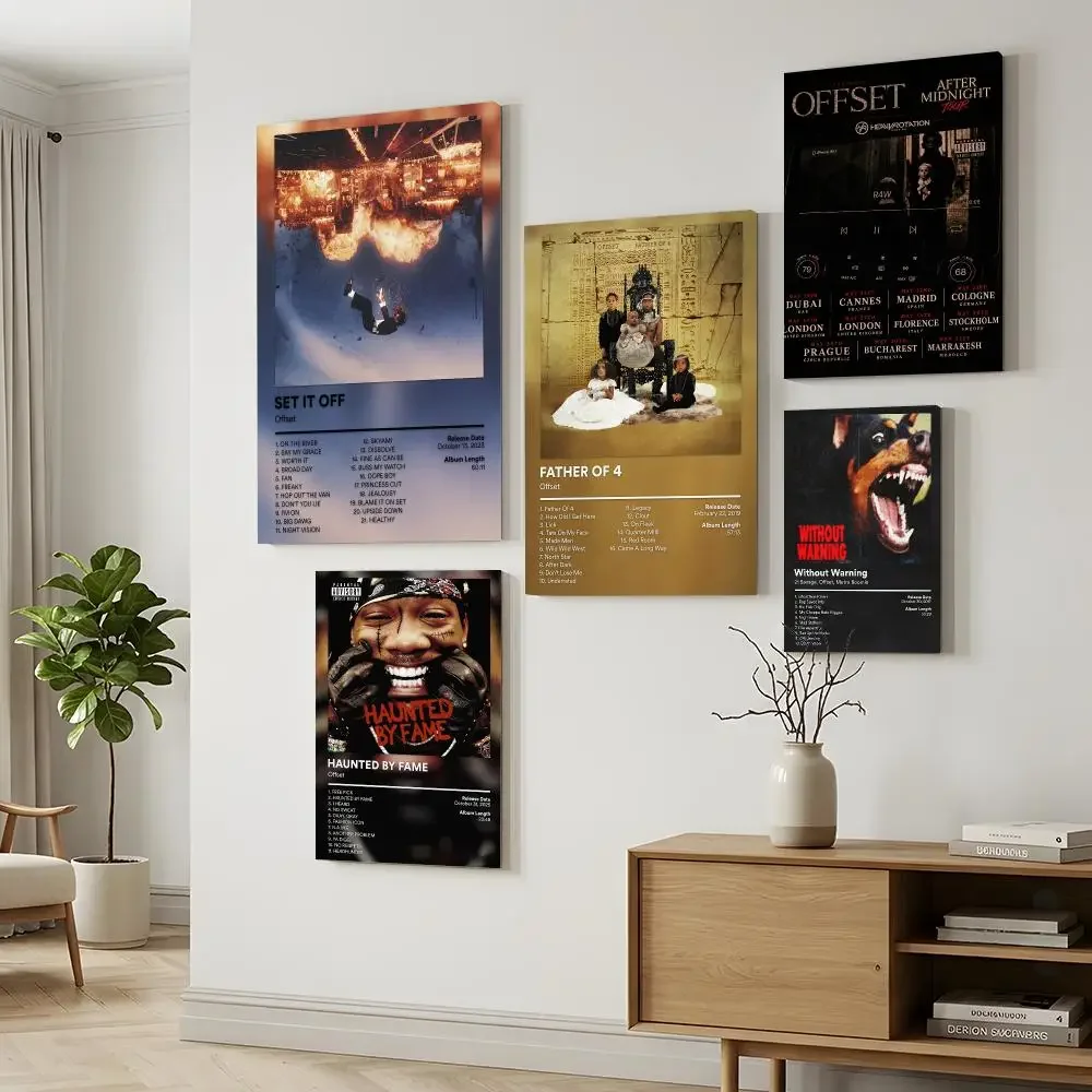 Singer O-Offset Framed Wall Painting Framed Canvas Wall Modern Painting Home Decor Gift For Living Room Hallway