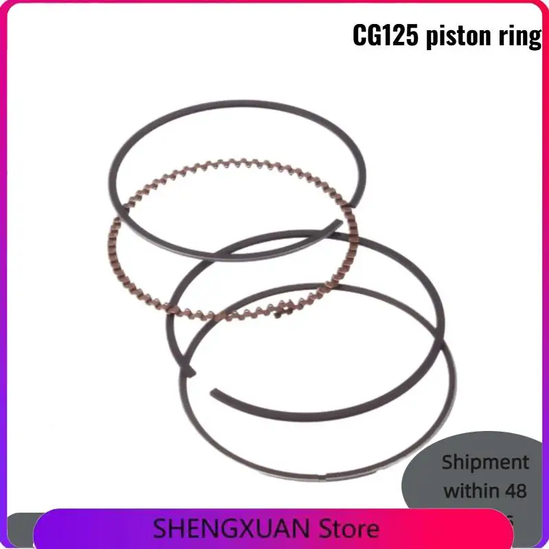 CG125 Piston Ring Auto Parts Accessories for Motorcycle Engine Systems Essential Spare Parts for Connecting Rods Piston Rings