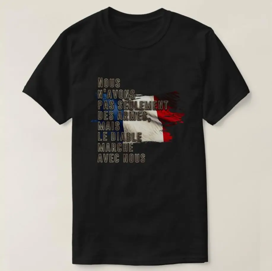 French Legion Song Quote - 2nd REP Men T-Shirt Short Sleeve Casual 100% Cotton Harajuku Shirt O-Neck Men Clothing