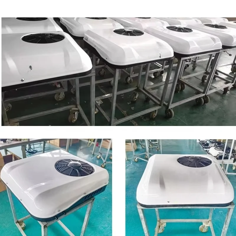 Battery AC System Cabin 12v 24v Car Rv Electric Rooftop Integrated Parking Truck air Conditioner