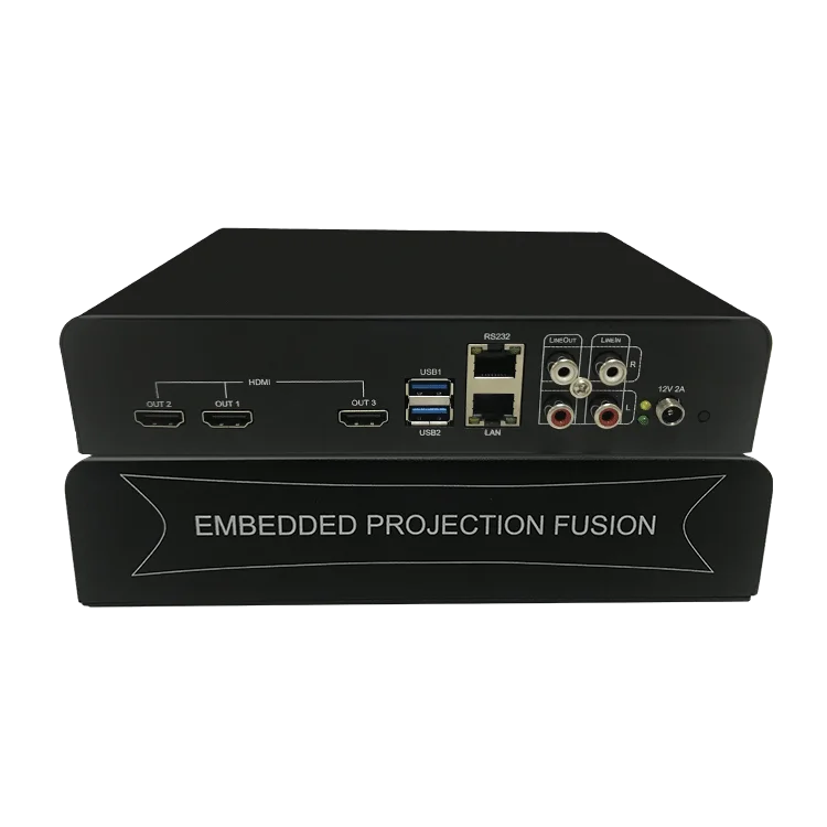 Hot Sale Bitvisus BIT-EPF-103 1 In 3 RS232 64G Support 3D 4K Multi Projection Fusion Server Professional Audio Video Lighting