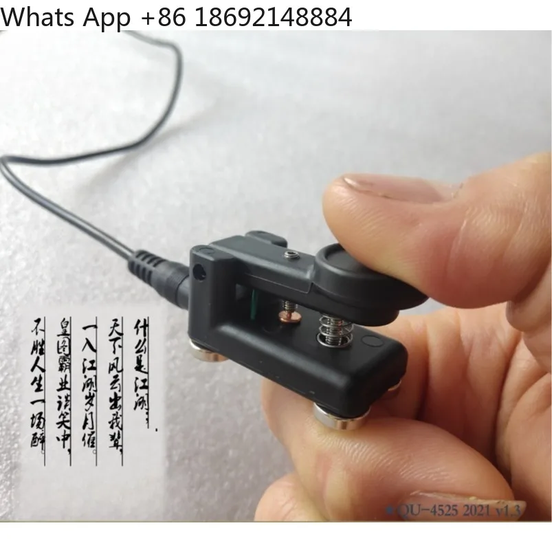 QU-4525 2021 Ultra Portable CW Manual Key, Base Magnetic Adsorption
