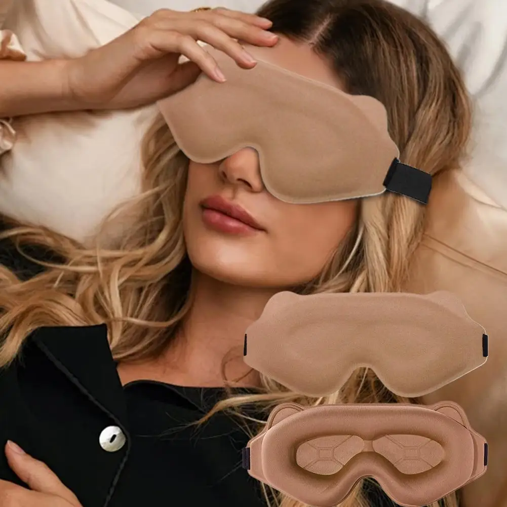 

Новая маска для сна, повязка на глаза, легкая дорожная повязка на глаз, маска для глаз, коврик для сна, маска для сна, 3D маска для сна, ночной порт D1N6