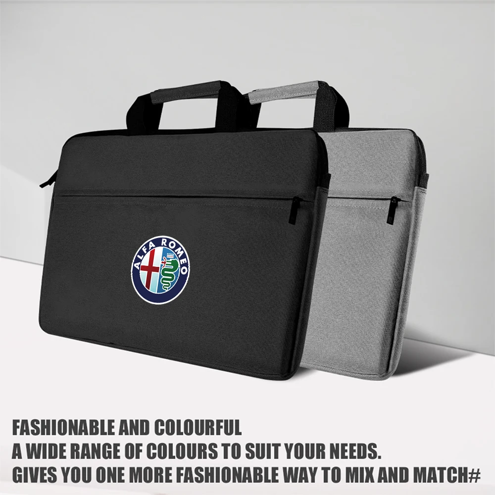 16 Polegada bolsa para portátil manga caso bolsa de ombro notebook bolsa pastas para alfa romeo giulia sportiva mito giulietta 156 159