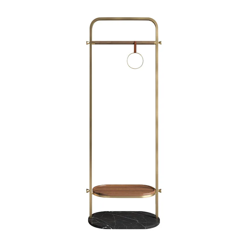 

Stainless steel coat rack light luxury and high-end feel,for entry-level living room and home use