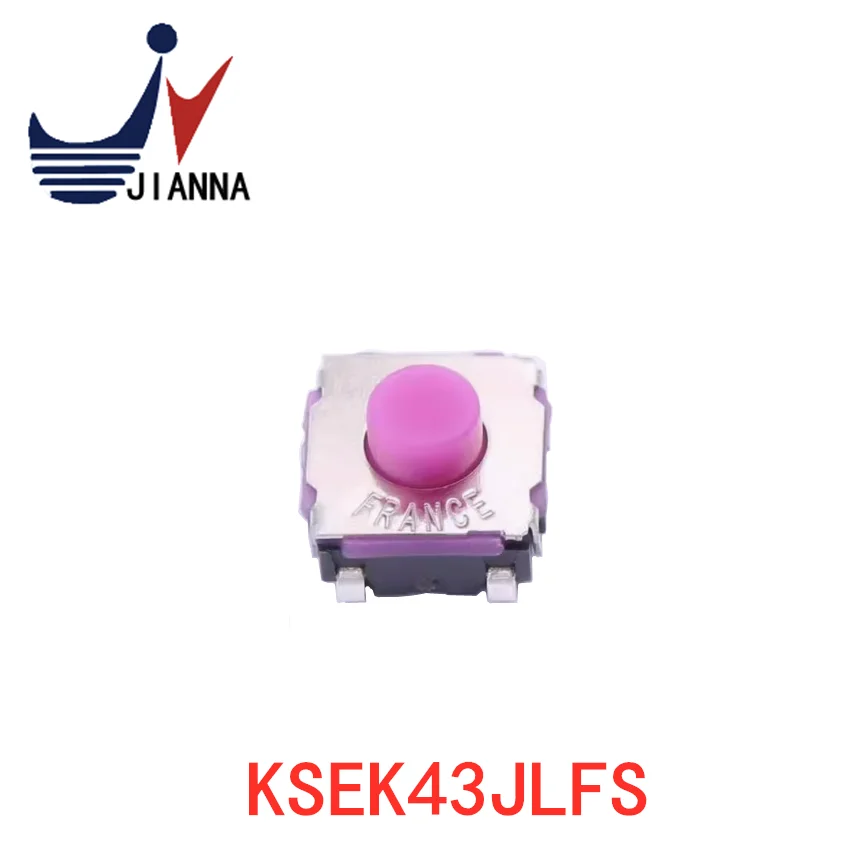 C&K KSEK43JLFS Waterproof and dustproof silicone touch switch 6.2*6.25*4.3mm patch pack foot