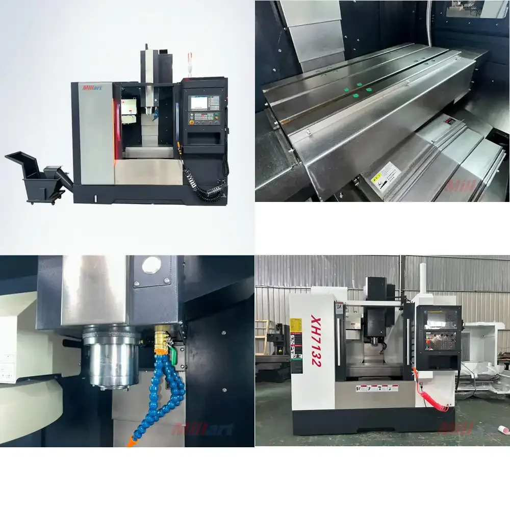 High Configuration XH7132 Centro De Fresadora Vertical Universal Milling Machine Vertical Milling Machine Center with MPG