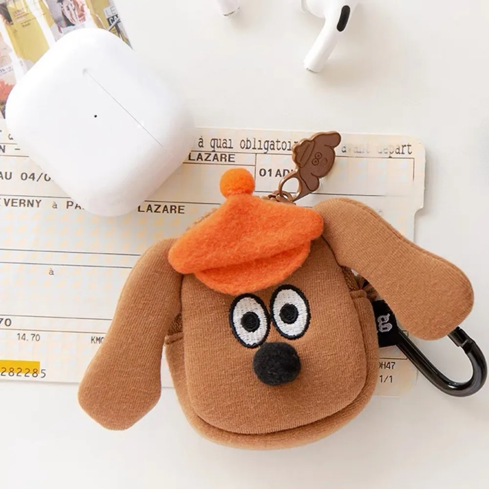 Cute Cartoon Plush Pendant Romane Korean Cute Toast Owl Apple AirPods Thickened Storage Bag Pendant Bluetooth Headset Cover