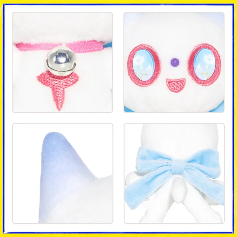 X2HOMME Weekend Hub Co Branded Original Design MEOW Cat Plush Doll Keychain Cute Stuffed Animal Bag Charm For Backpack Purse