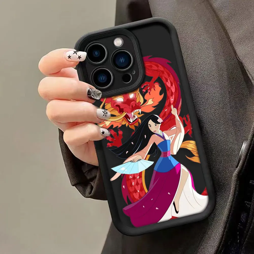 Disney Dragon Mulan Mushu Phone Case For Honor 8X 9X X9 20 50 90 Y7A Y9 MAGIC 5 NOVA 9 Y70 Y7OS 9 SE PRO Case Funda Coque Shell