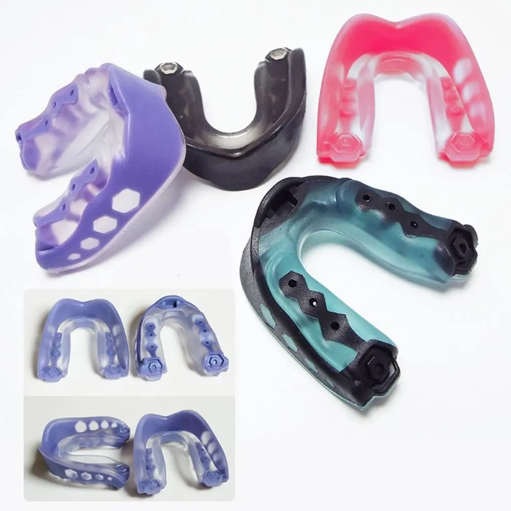 Sports Safety EVA Teeth Protection 7 Colors Professional Mouth Guard Boxing Gum Shield Unisex