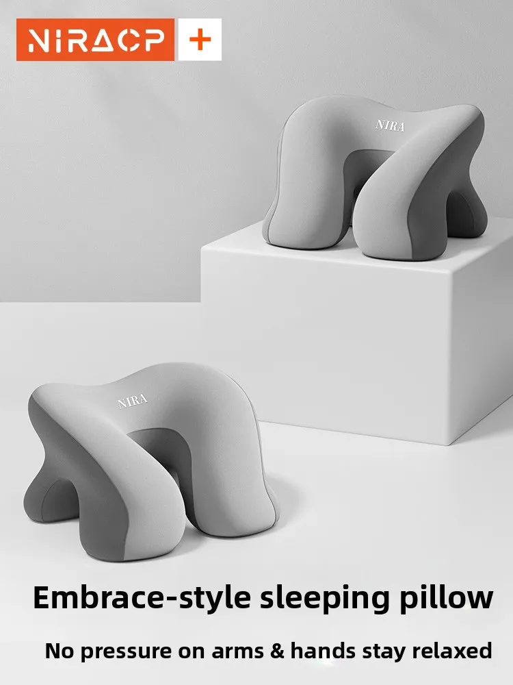 Nila Brand Nap Pillow for Primary School Students Desk Nap Pillow Classroom Sleeping Aid Memory Foam Neck Support Pillow