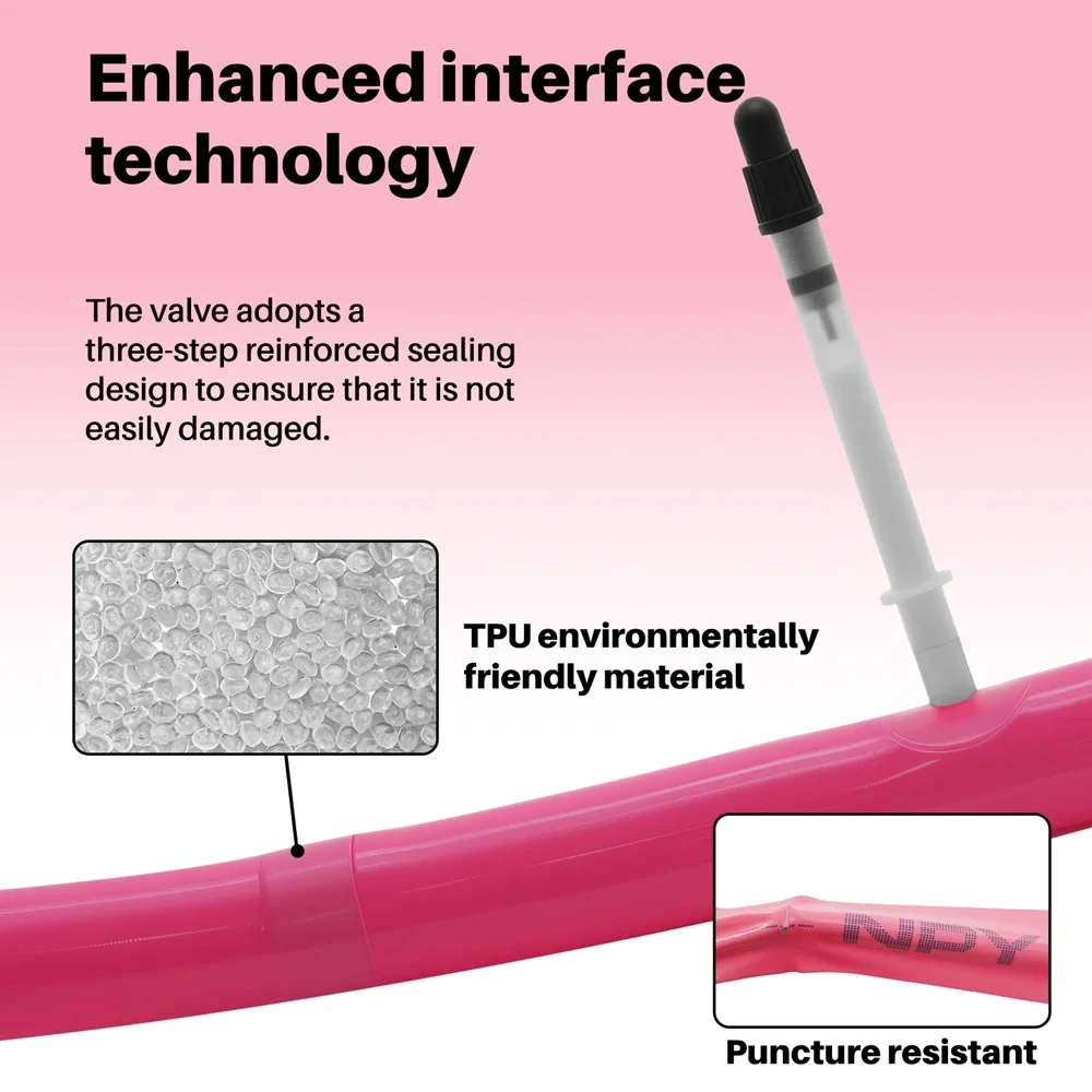 NPY خفيفة الدراجة الأنبوب الداخلي الطريق دراجة نارية إطار من البولي يوريثان 45 مللي متر/65 مللي متر/85 مللي متر طول الفرنسية صمام أنبوب خفيف للغاية الدراجات اكسسوارات #6